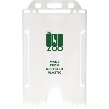 Logotrade advertising product image of: Pierre recycled plastic card holder 