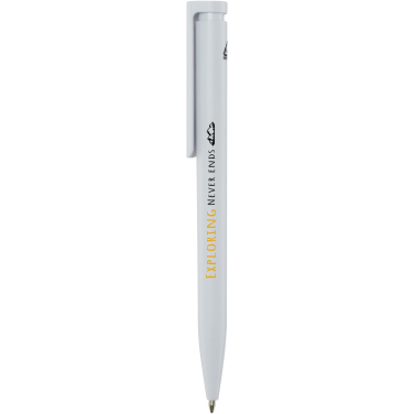 Logo trade advertising product photo of: Unix recycled plastic ballpoint pen