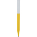 Unix recycled plastic ballpoint pen, Yellow