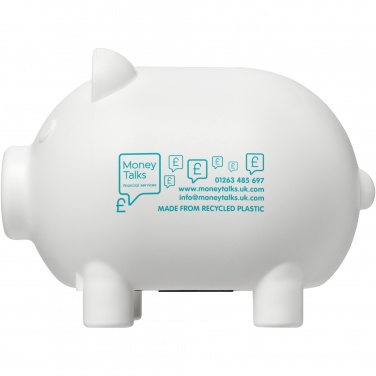 Logotrade corporate gift picture of: Oink recycled plastic piggy bank