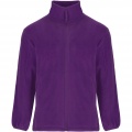 Artic men's full zip fleece jacket, Purple