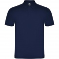 Austral short sleeve unisex polo, Navy Blue