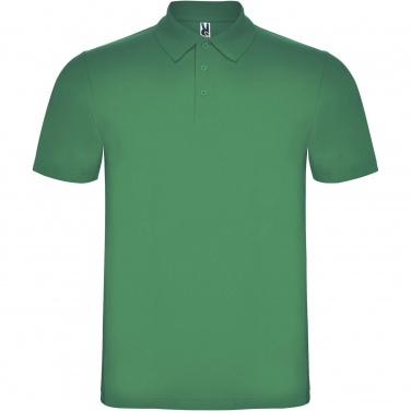 Logo trade advertising products image of: Austral short sleeve unisex polo