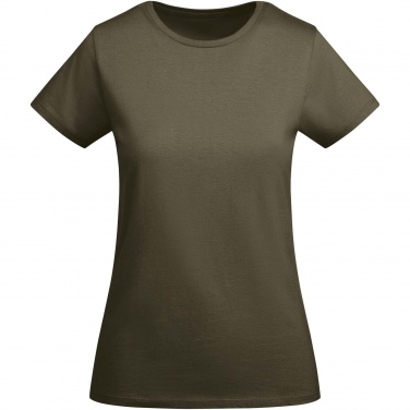 Logo trade promotional merchandise image of: Breda short sleeve women's t-shirt