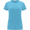 Capri short sleeve women's t-shirt, Turquois