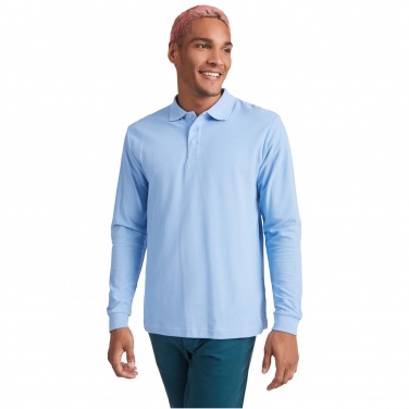 Logotrade promotional item picture of: Estrella long sleeve men's polo