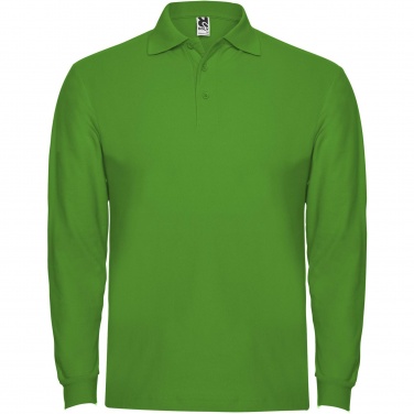 Logo trade promotional merchandise photo of: Estrella long sleeve men's polo