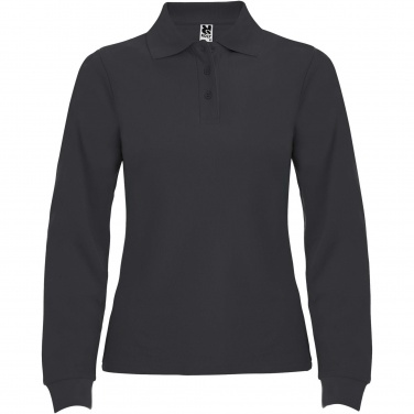 Logo trade advertising products image of: Estrella long sleeve women's polo