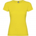 Jamaica short sleeve women's t-shirt, Yellow