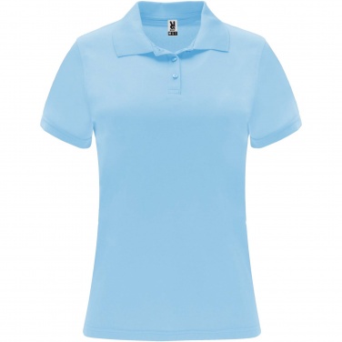 Logo trade promotional merchandise picture of: Monzha short sleeve women's sports polo