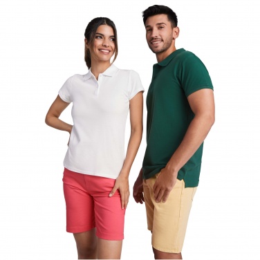 Logo trade promotional giveaways image of: Prince short sleeve men's polo