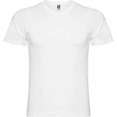 Logo trade promotional items image of: Samoyedo short sleeve men's v-neck t-shirt