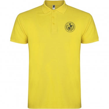 Logo trade promotional products image of: Star short sleeve kids polo