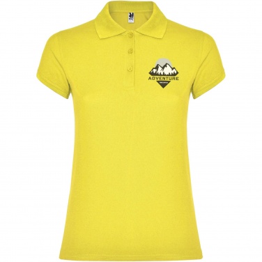 Logo trade advertising products picture of: Star short sleeve women's polo