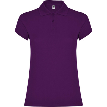 Logo trade promotional giveaways image of: Star short sleeve women's polo