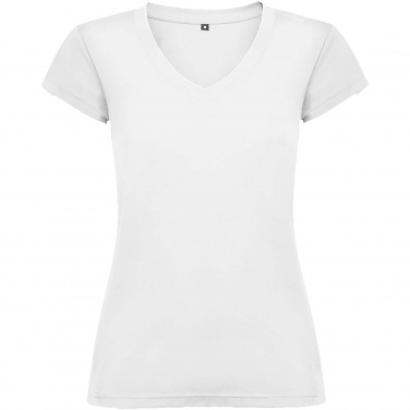 Logo trade promotional items picture of: Victoria short sleeve women's v-neck t-shirt