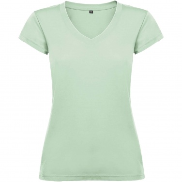 Logo trade promotional items picture of: Victoria short sleeve women's v-neck t-shirt