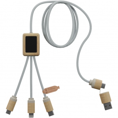 Logotrade promotional merchandise picture of: SCX.design C49 5-in-1 charging cable