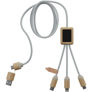 Logo trade corporate gifts picture of: SCX.design C49 5-in-1 charging cable