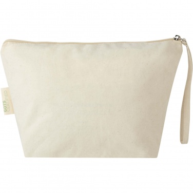 Logotrade promotional items photo of: Orissa 180 g/m² organic large accessory pouch 3L