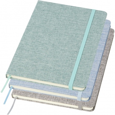 Logo trade promotional products image of: Ramona A5 cotton notebook