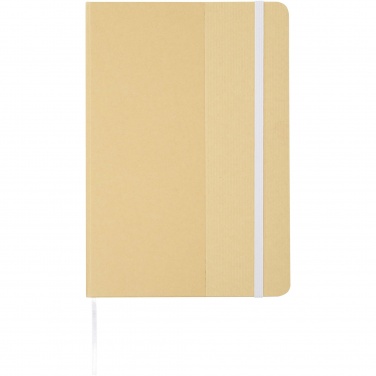 Logotrade business gift image of: Nelida A5 recycled cardboard hard cover notebook