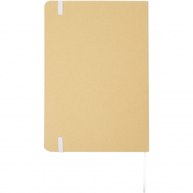 Logotrade promotional item picture of: Nelida A5 recycled cardboard hard cover notebook