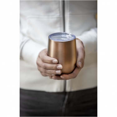 Logo trade promotional items picture of: Corzo 350 ml RCS certified recycled stainless steel copper vacuum insulated cup