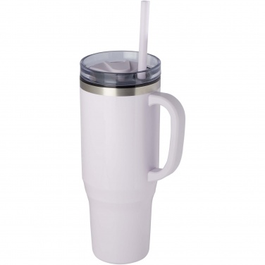 Logo trade promotional items image of: Melbourne 1200 ml RCS certified insulated tumbler with straw