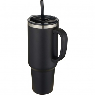 Logo trade corporate gifts image of: Sydney 1200 ml copper vacuum insulated tumbler with straw