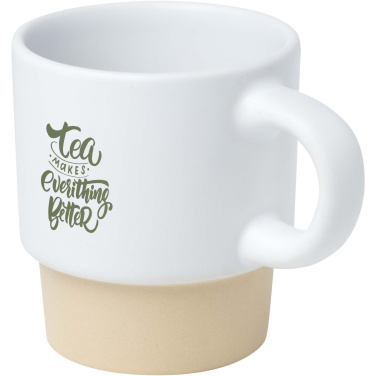 Logotrade business gift image of: Olympia 130 ml stackable expresso cup with clay bottom