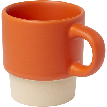 Logotrade promotional products photo of: Olympia 130 ml stackable expresso cup with clay bottom