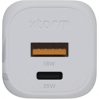 Logo trade promotional products picture of: Xtorm XEC035 GaN² Ultra 35W wall charger