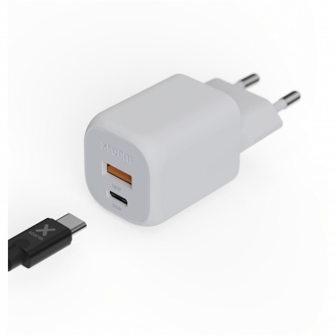 Logo trade business gifts image of: Xtorm XEC035 GaN² Ultra 35W wall charger