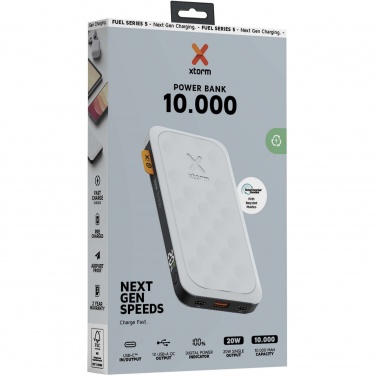 Logo trade promotional items image of: Xtorm FS510 Fuel Series 10.000 mAh 20W power bank