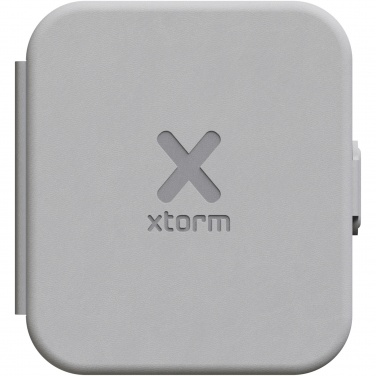 Logotrade business gifts photo of: Xtorm XWF21 15W foldable 2-in-1 wireless travel charger