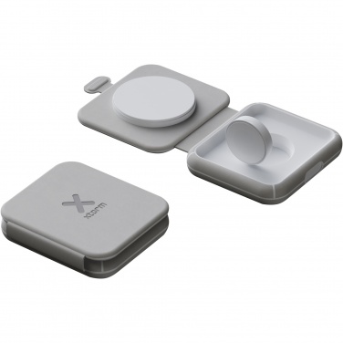 Logo trade advertising products picture of: Xtorm XWF21 15W foldable 2-in-1 wireless travel charger