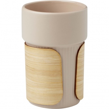 Logo trade advertising product photo of: Tumbler Fika 340 ml with bamboo sleeve