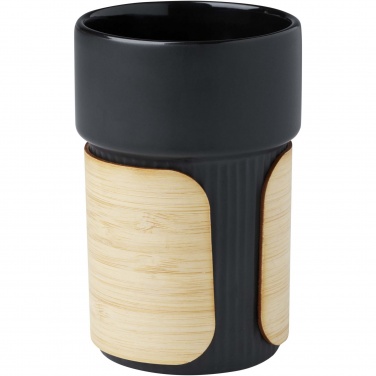 Logotrade corporate gifts photo of: Tumbler Fika 340 ml with bamboo sleeve