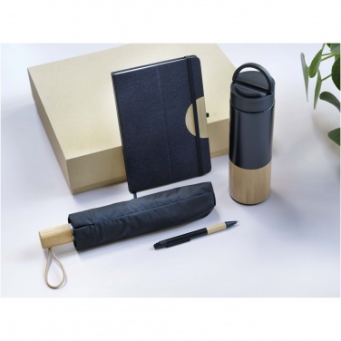 Logotrade promotional item image of: Carmen A5 hard cover notebook and ballpoint pen gift set