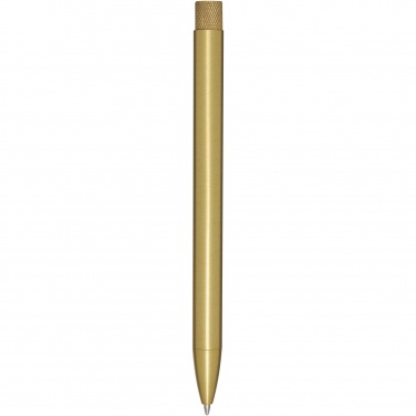 Logo trade promotional giveaways image of: Beatriz recycled brass ballpoint pen