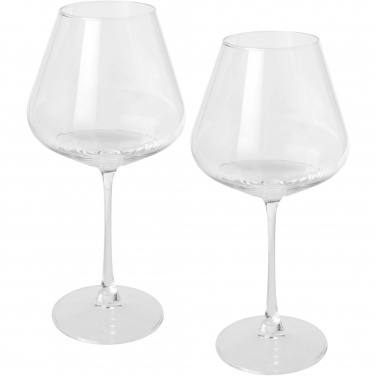 Logotrade promotional gift image of: Rosso 2-piece wine glass set 