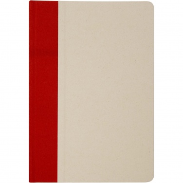 Logo trade promotional merchandise picture of: Liliana A5 sugar cane plastic hard cover notebook