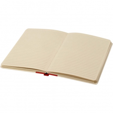 Logo trade corporate gift photo of: Liliana A5 sugar cane plastic hard cover notebook