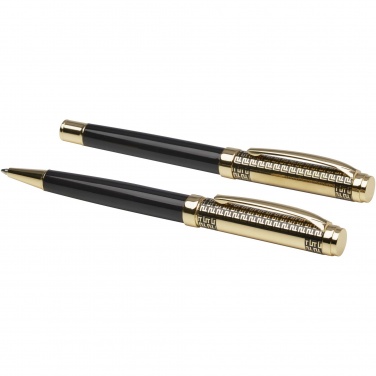 Logo trade advertising products picture of: Legato ballpoint and rollerball pen set