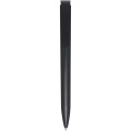 Lucia recycled plastic ballpoint pen, Solid black