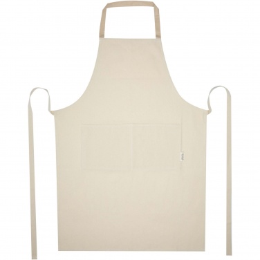 Logo trade corporate gifts image of: Nia 200 g/m² recycled cotton apron