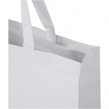 Logo trade promotional gifts image of: Odessa 220 g/m² GRS recycled cotton large tote bag