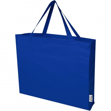 Logo trade promotional giveaway photo of: Odessa 220 g/m² GRS recycled cotton large tote bag