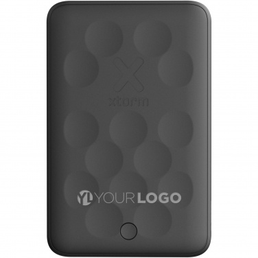 Logo trade promotional giveaways picture of: Xtorm FS5W051 5.000 mAh magnetic wireless power bank